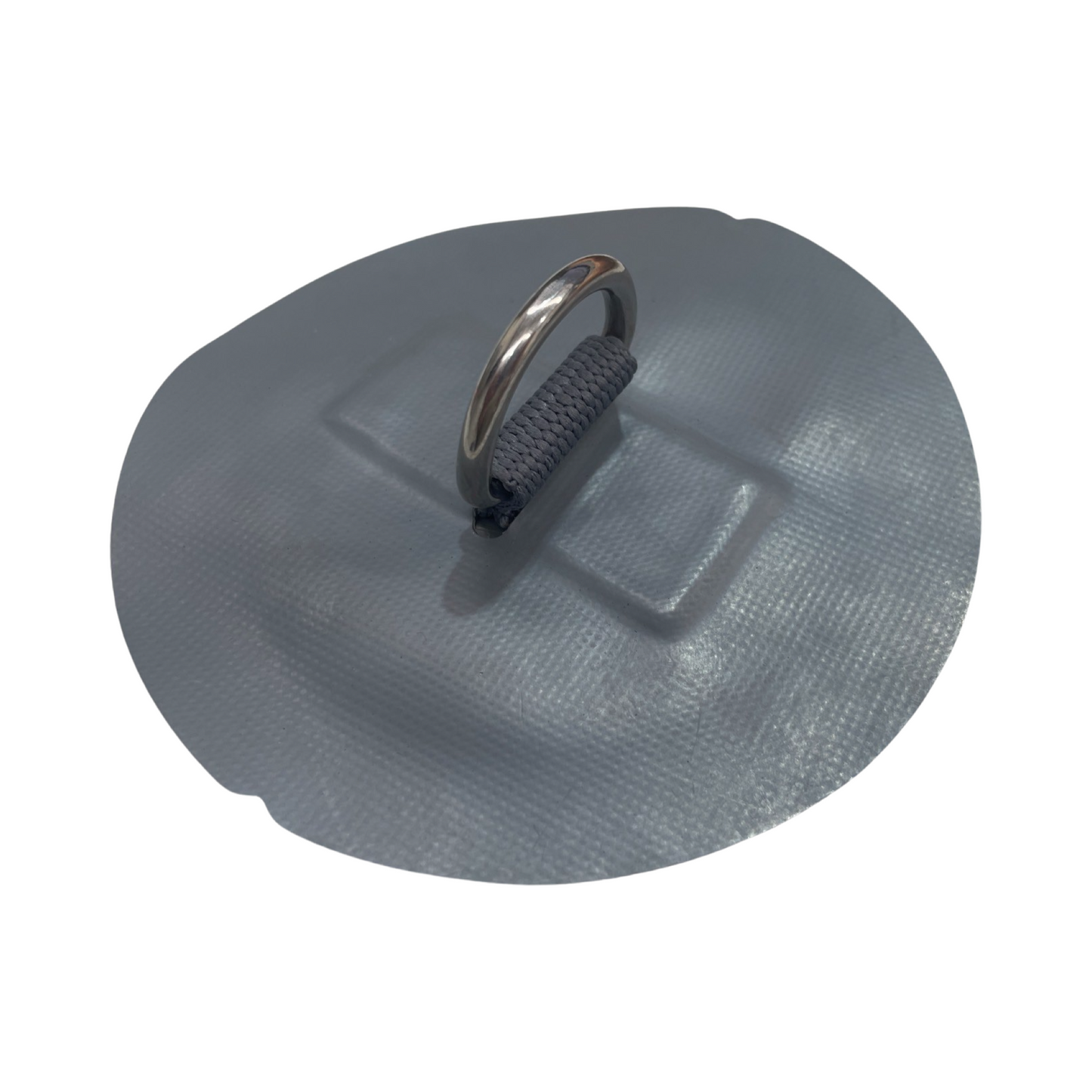 25mm Webbed D-Ring, Grey