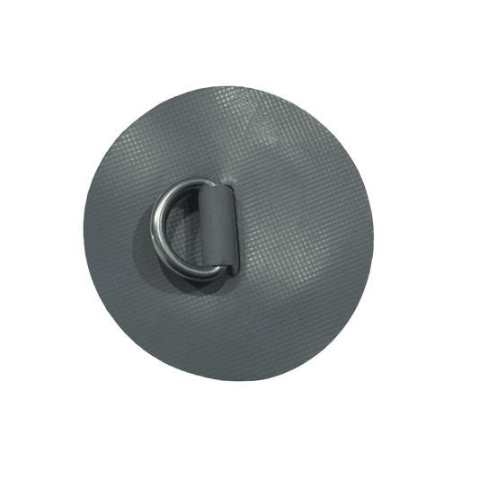 20mm Double D-Ring Webbed, Grey