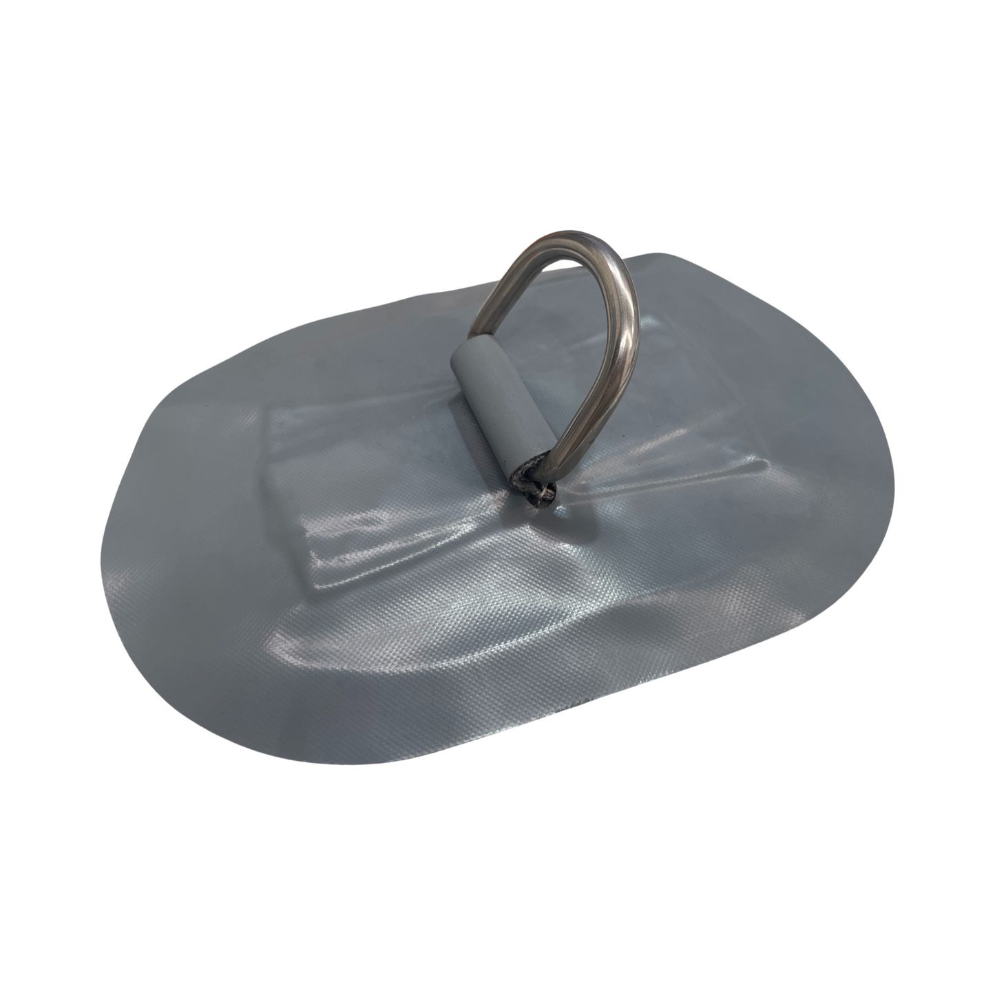 50mm Webbed D-Ring, Grey