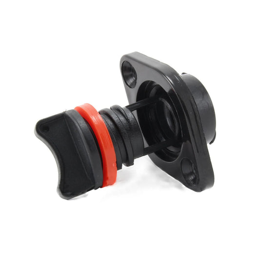 Plastic Transom Drain with Plug